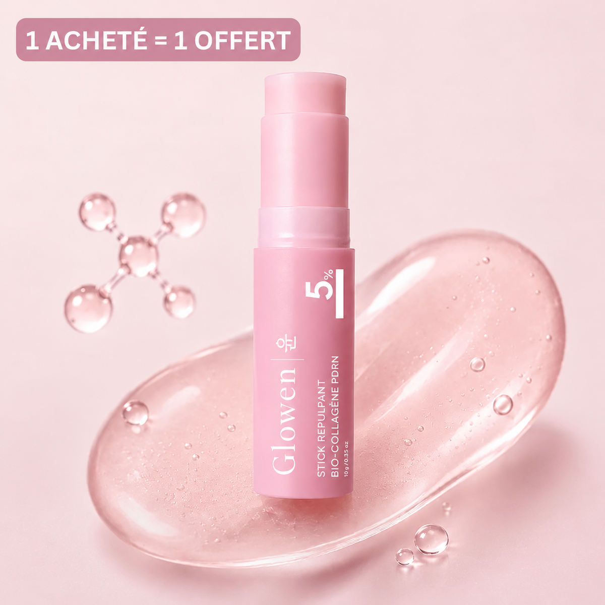 Stick Repulpant Bio-Collagène — 1 Stick + 1 Offert